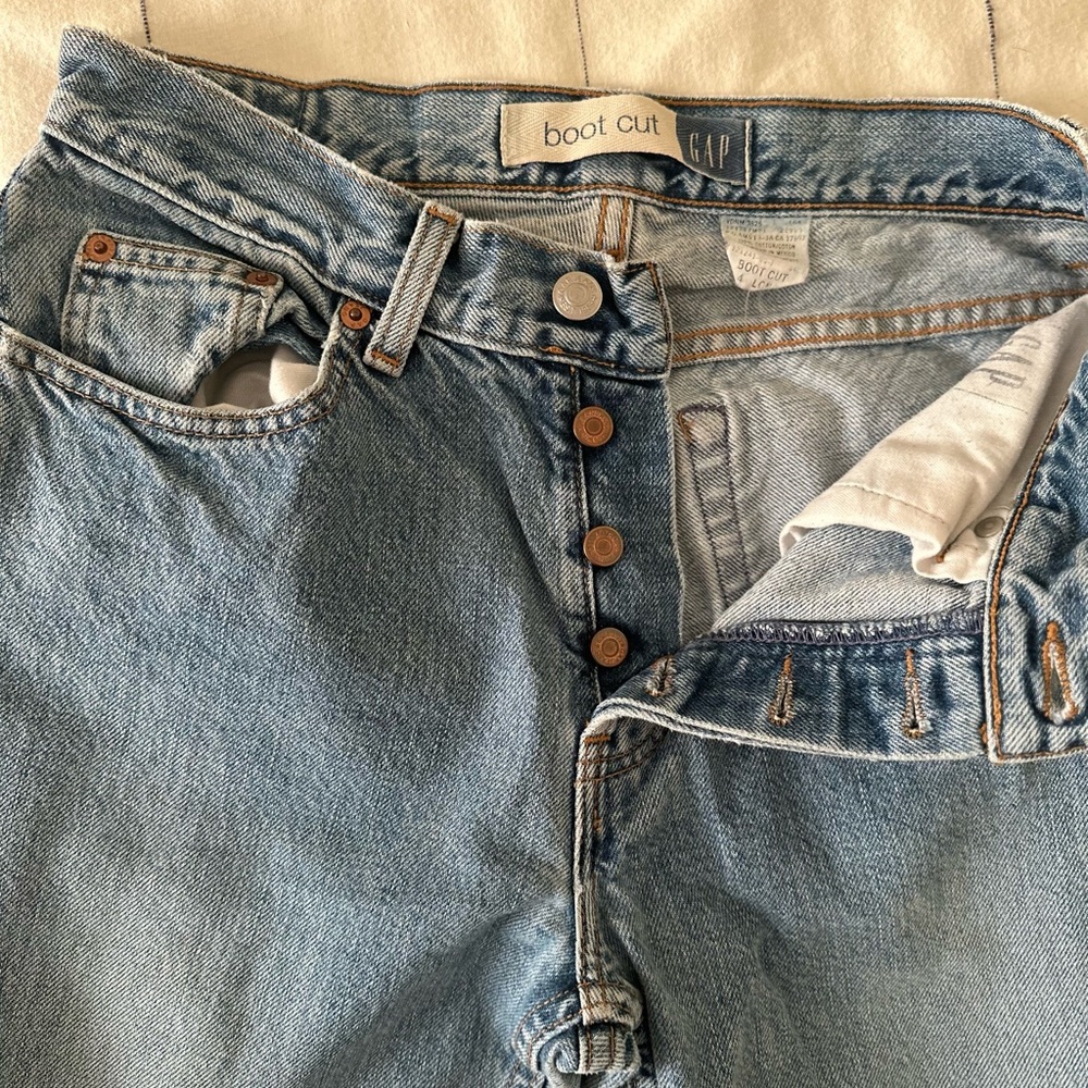 Vintage Gap button down straight leg